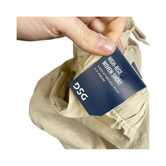 DSG Women's Cargo Woven Athletic Shorts Size S Sandy Slate High Rise 3" NEW - Picture 9 of 10